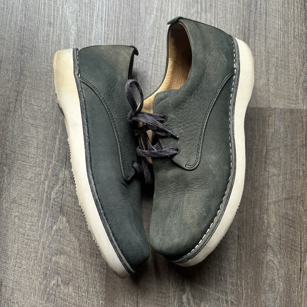 Samuel Hubbard Free Mens Size 10 Shoes Absolutely Green Nubuck Leather M1100016